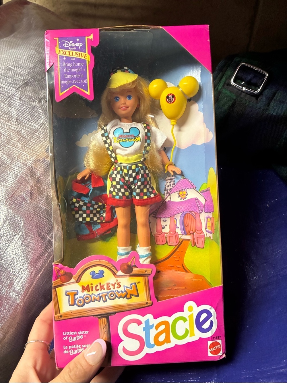 Stacie Barbie Mickey's Toontown Yellow Doll by Mattel - Disney Exclusive